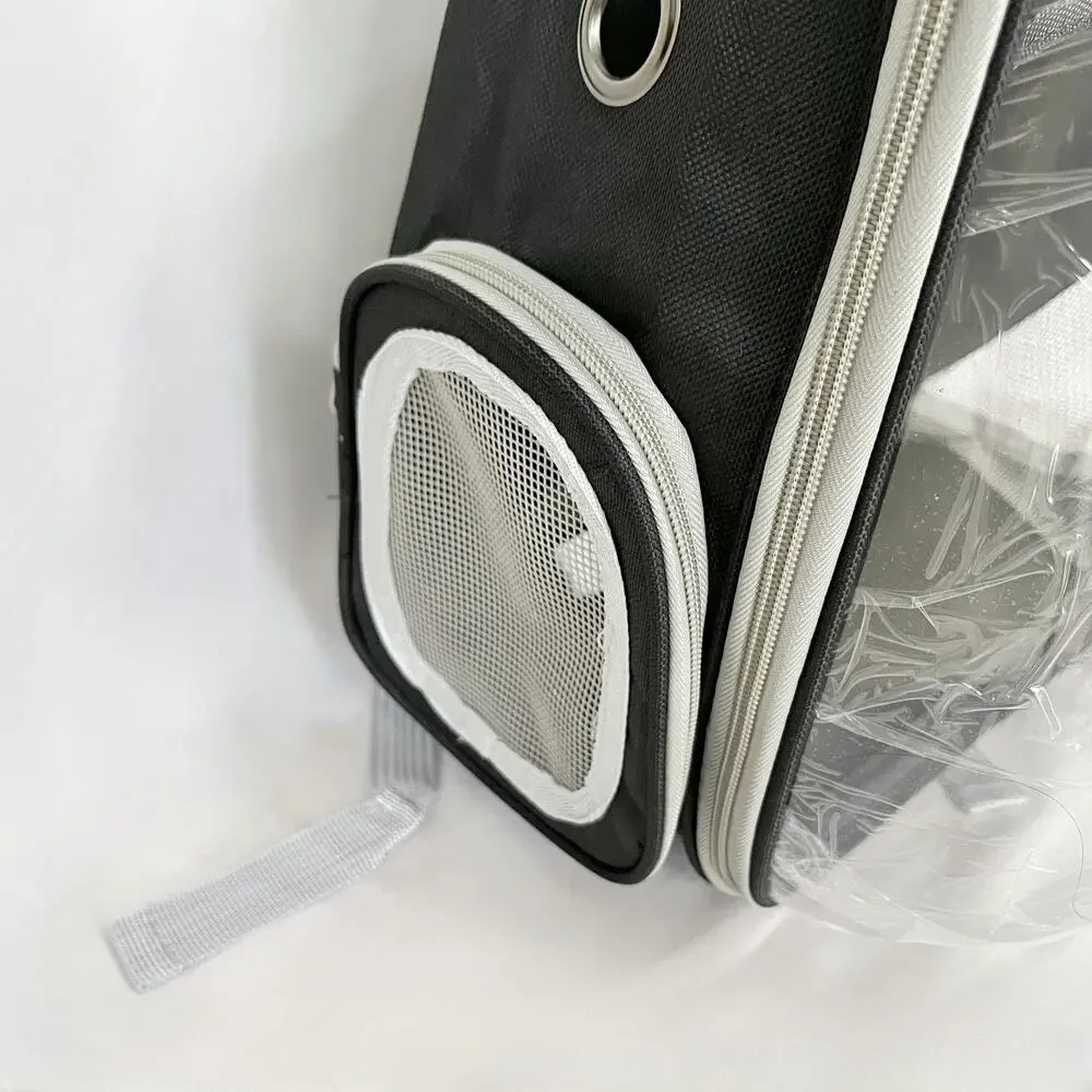 Pet Portable Carrier Backpack Space Capsule Travel Dog Cat Bag Transparent US